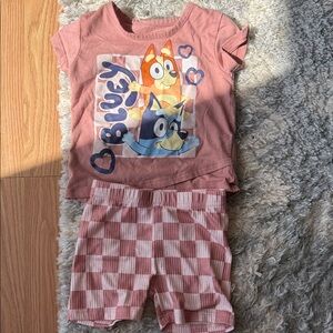 Bluey Kids Matching Set - Pink